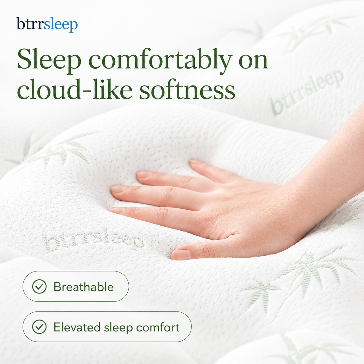 Btrrsleep Cooling Mattress Topper