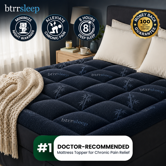 Btrrsleep Cooling Mattress Topper